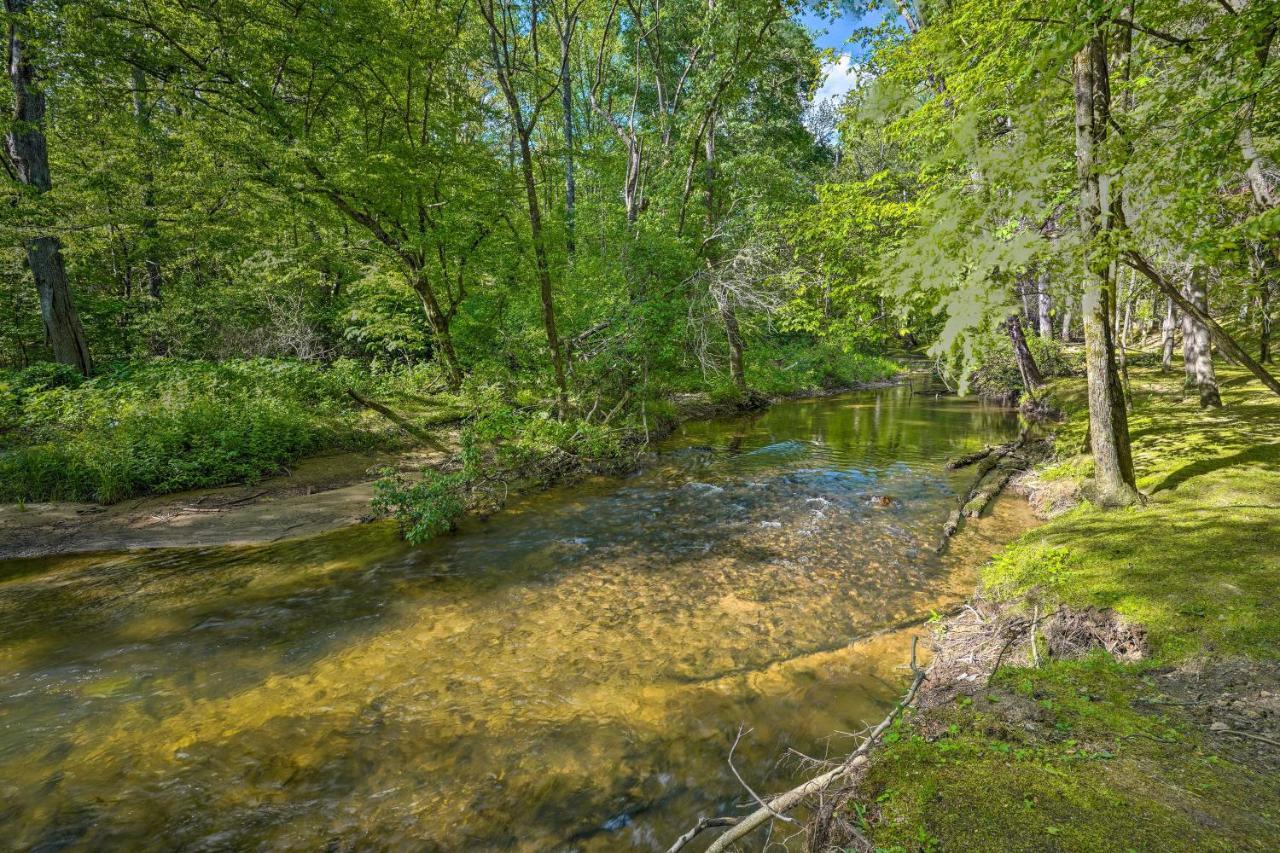 Cozy Tellico Plains Cabin With Large Mountain Creek! Eksteriør bilde
