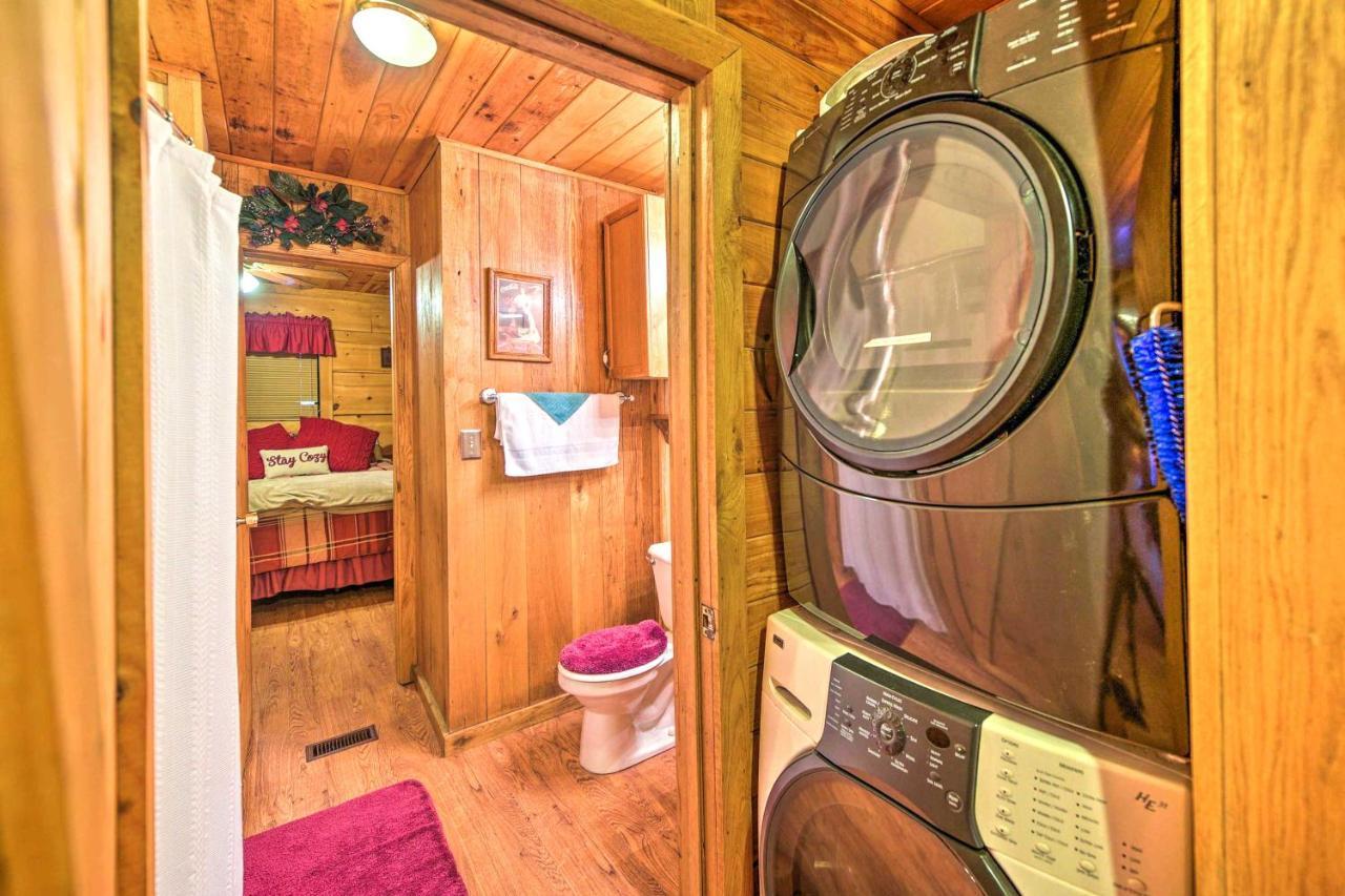Cozy Tellico Plains Cabin With Large Mountain Creek! Eksteriør bilde