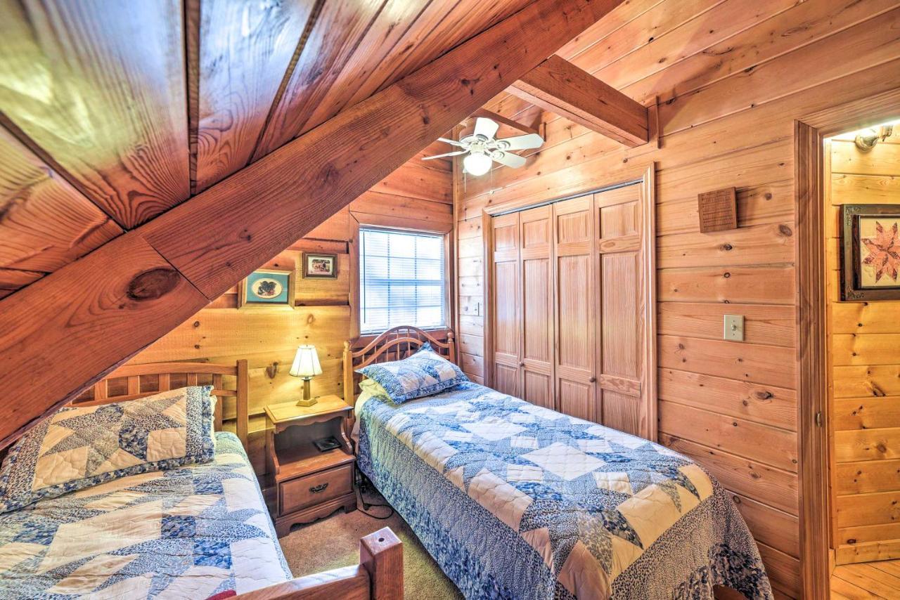 Cozy Tellico Plains Cabin With Large Mountain Creek! Eksteriør bilde