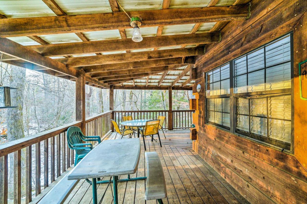 Cozy Tellico Plains Cabin With Large Mountain Creek! Eksteriør bilde