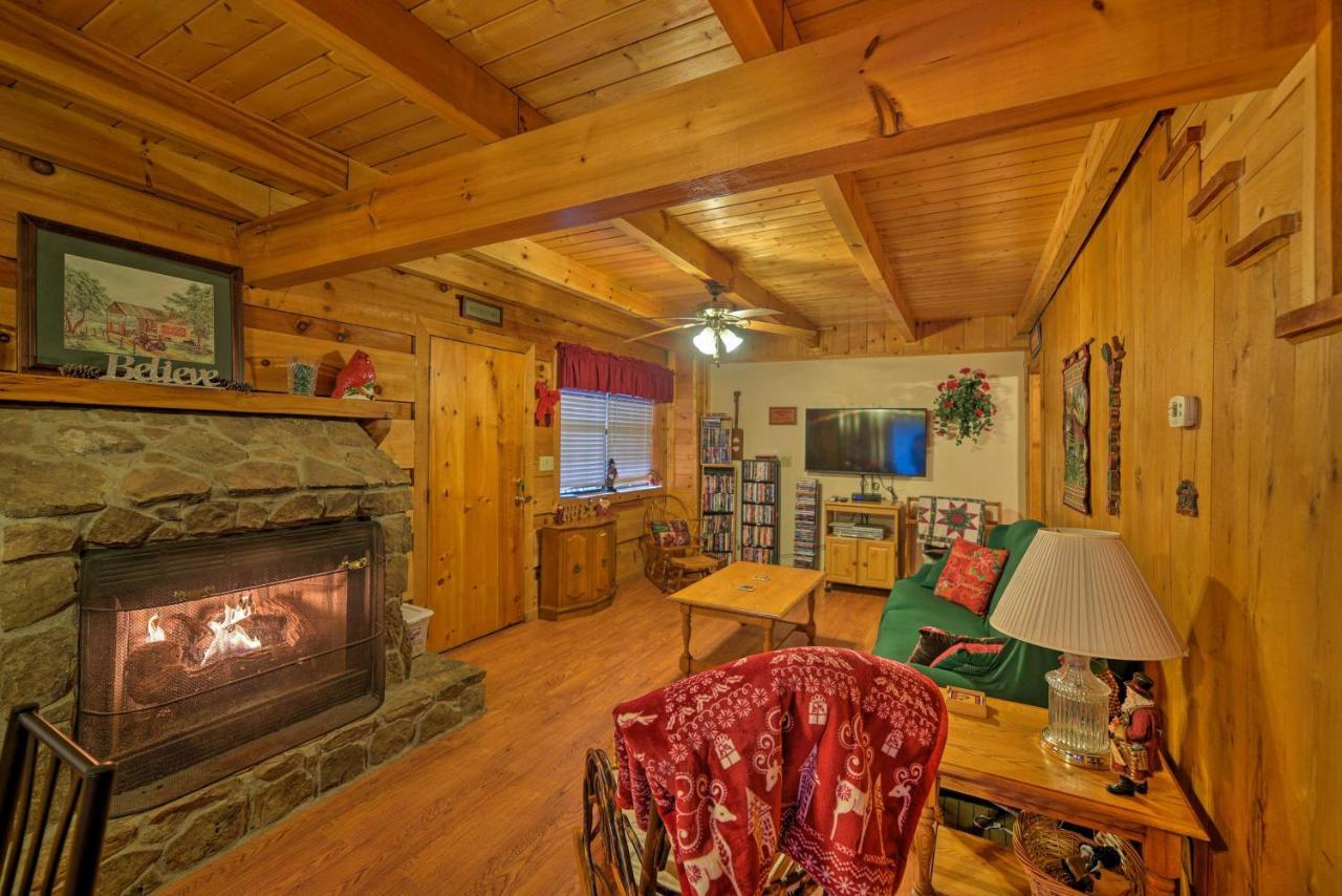 Cozy Tellico Plains Cabin With Large Mountain Creek! Eksteriør bilde